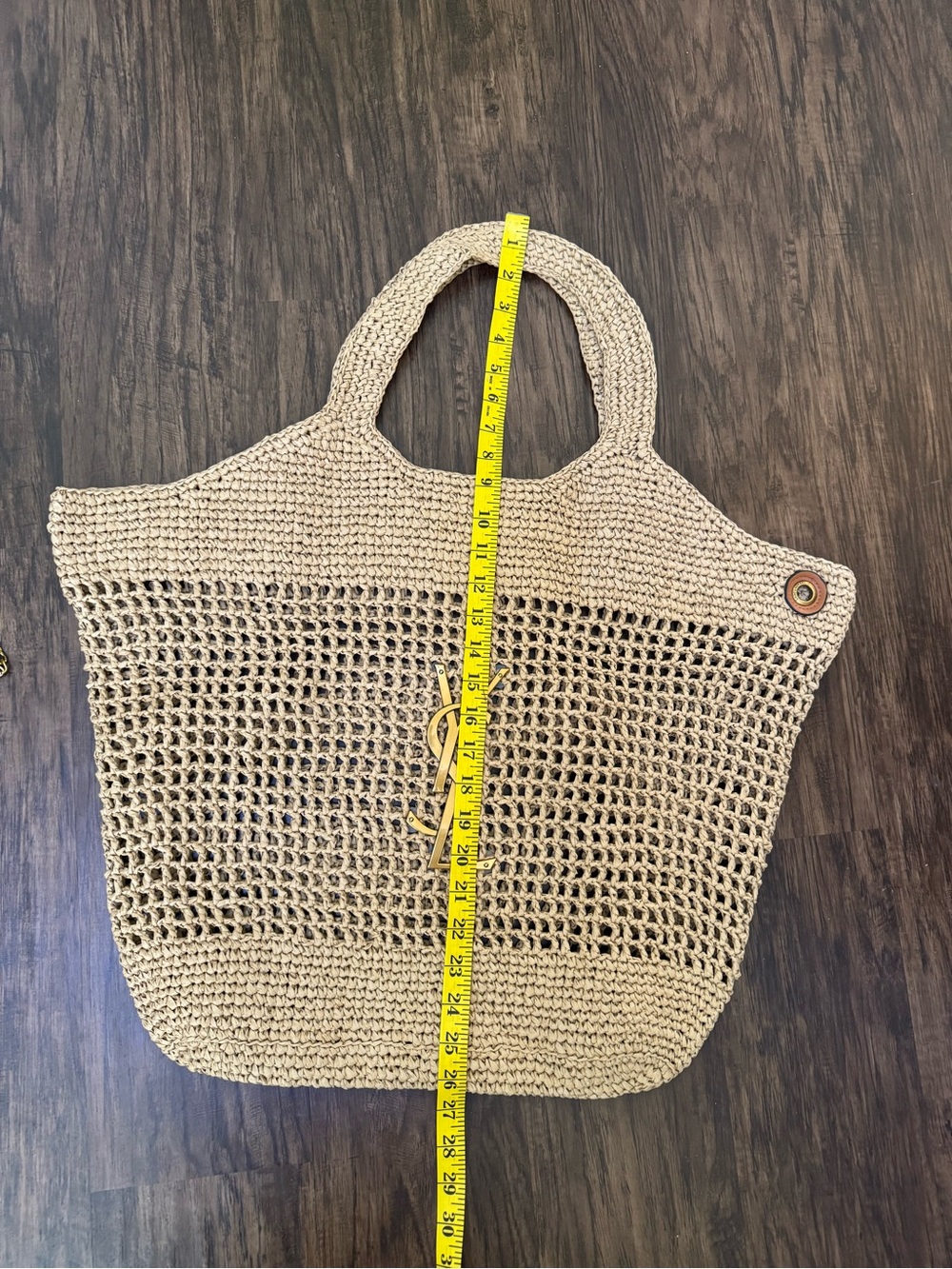 Crochet Tote bag with Matching Pouch - Picture 13 of 14